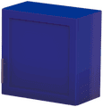 Blue Single-Door Top Cupboard — Left Handle.png