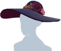 Fancy Black and Red Hat.png