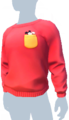Red Peeking Mickey Mouse Pocket Sweater m.png