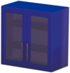 Blue Double-Door Glass Top Cupboard.png