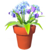 Hydrangea and Bell Flower Pot.png