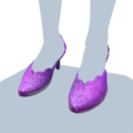 Purple Scaled Stilettos.png