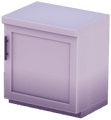 White Single-Door Counter — Left Handle.png