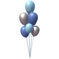 Blue and Silver Balloon Cluster.png
