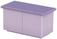 White Kitchen Island with Concrete Top.png