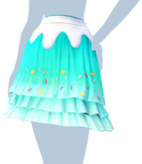 Turquoise Candy-Laden Skirt.png