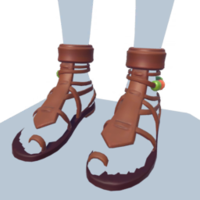 Orange and Green Beaded Sandals.png