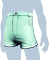 Blue High-Waisted Jean Shorts m.png