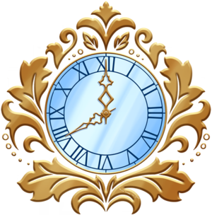 Cinderella Clock Emblem Motif.png