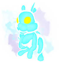 Blue Whimsical Rabbit.png