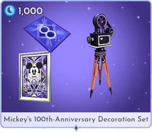 Mickey's 100th-Anniversary Decoration Set.png