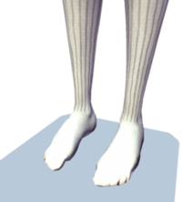 White Knee-High Socks.png
