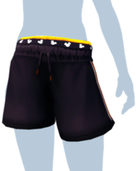 Black and Yellow Sporty Shorts.png