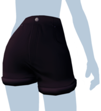 Black High-Waisted Jean Shorts.png