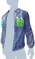 Navy Blue Jean Jacket With Patches m.png