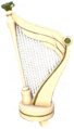 White and Gold Angelic Harp.png