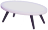 Oval White Coffee Table.png