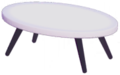 Oval White Coffee Table.png