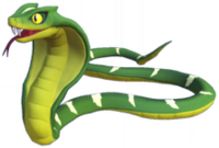 Green and White Striped Cobra.png