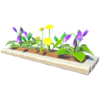 Yellow, Green and Purple Flower Rectangle.png