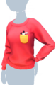 Red Peeking Mickey Mouse Pocket Sweater.png